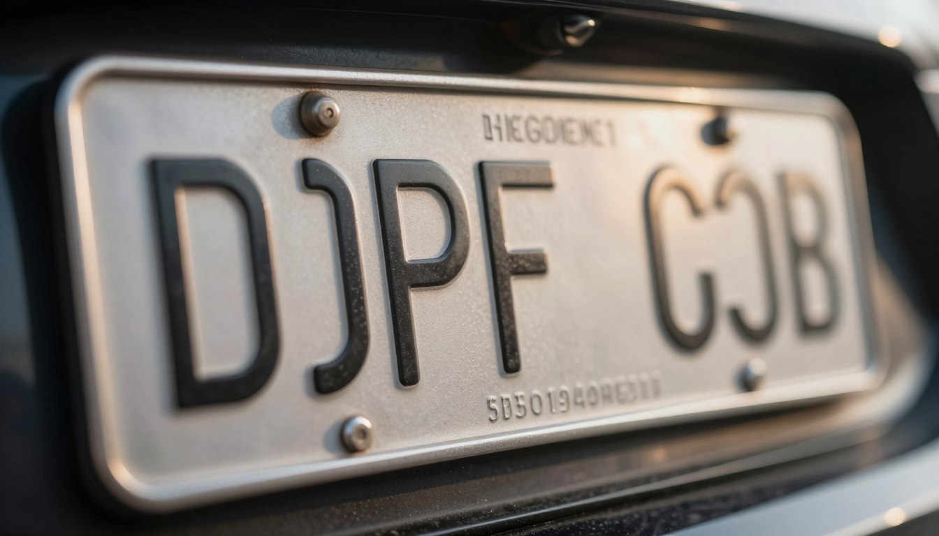 Oznaczenie DPF na tabliczce znamionowej
