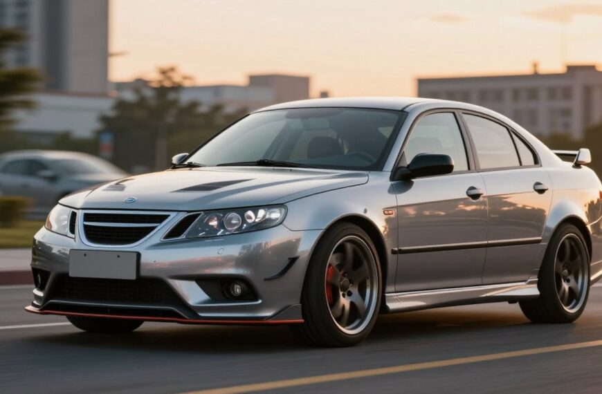 Saab 9-3 body kit – tuning wizualny krok po kroku