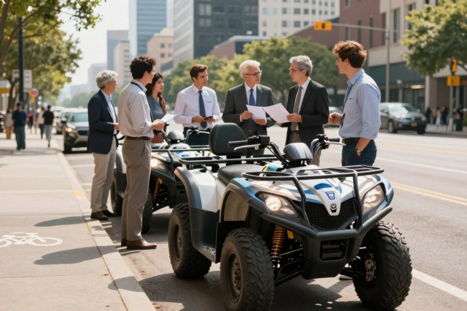 Czy quadem można jeździć po ulicy