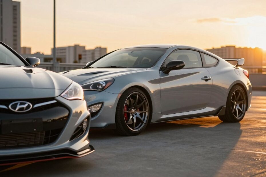 Hyundai Coupe body kit