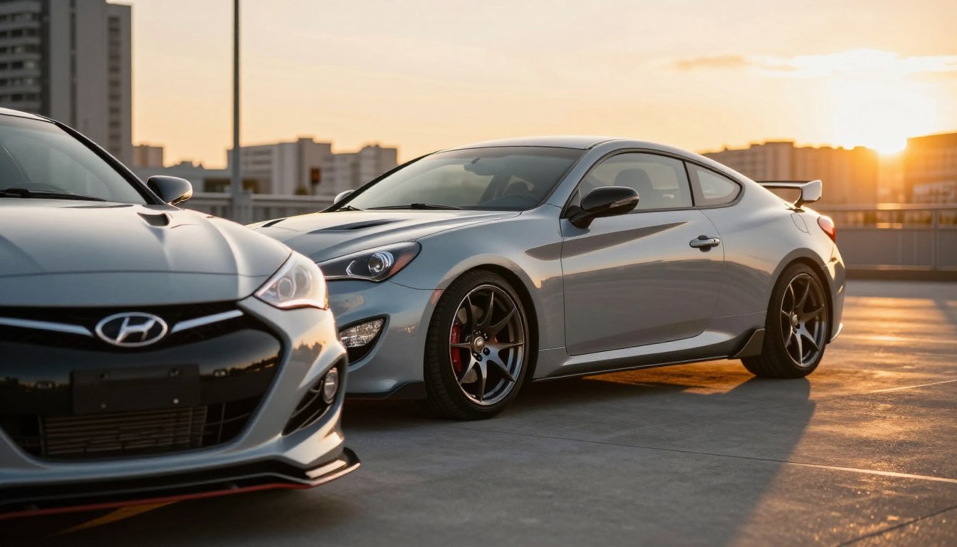 Hyundai Coupe body kit