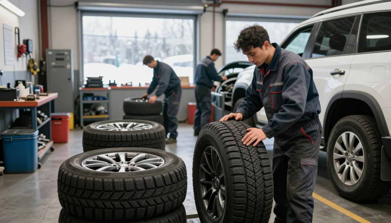 Ile kosztuje wymiana opon na zimowe