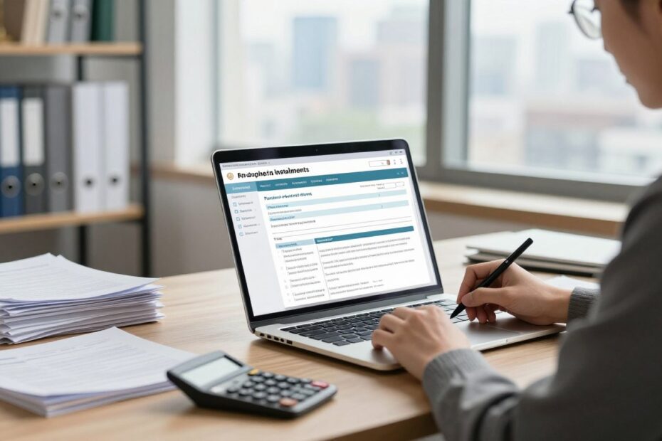 Jak rozłożyć mandat na raty