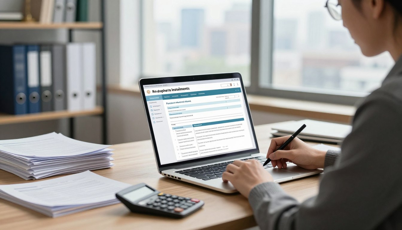 Jak rozłożyć mandat na raty