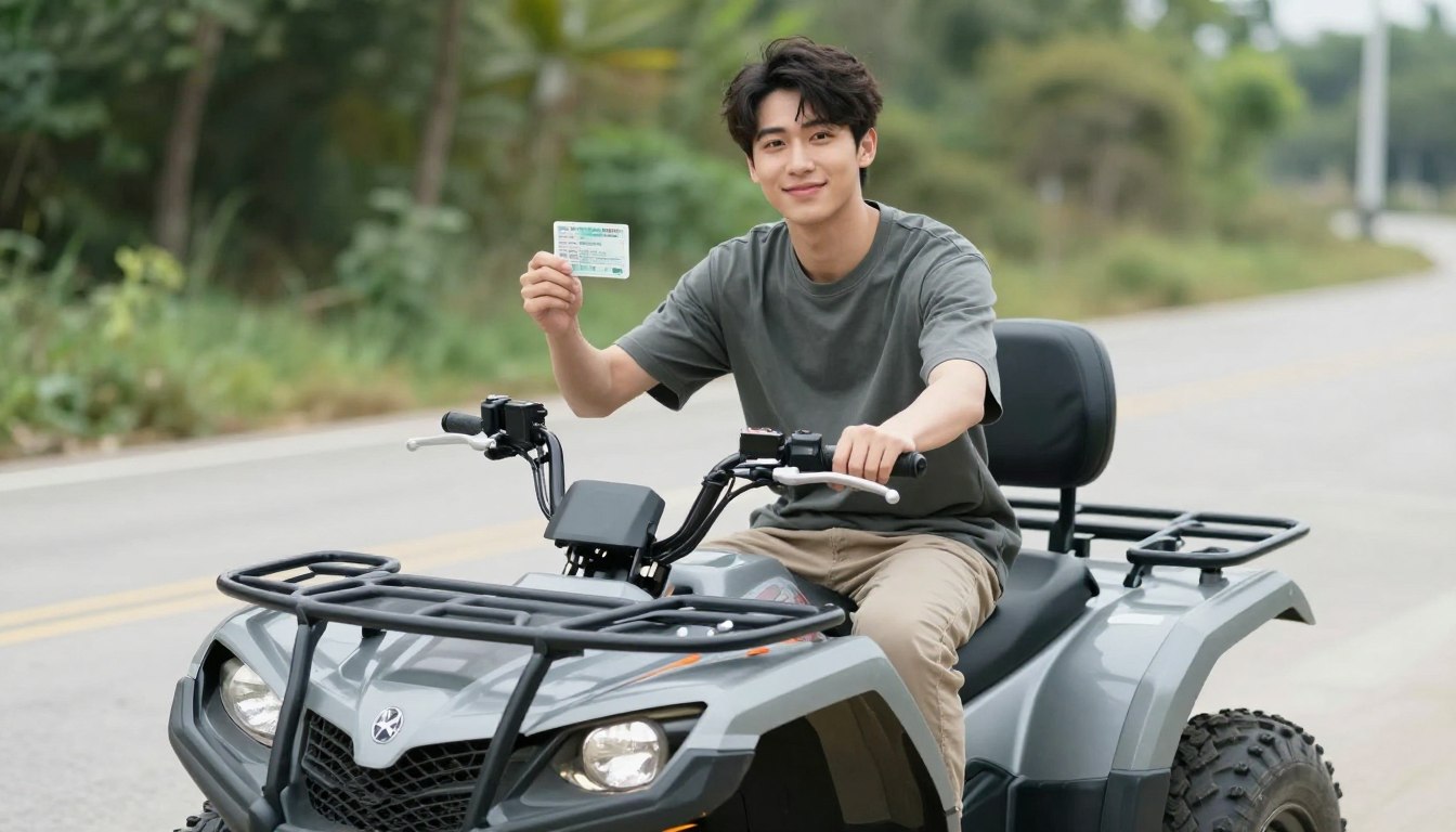 Jakie prawo jazdy na quada