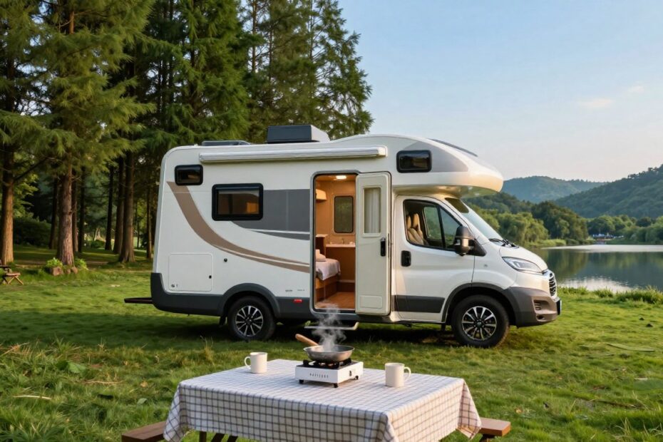 Mini kamper dla 2 osób