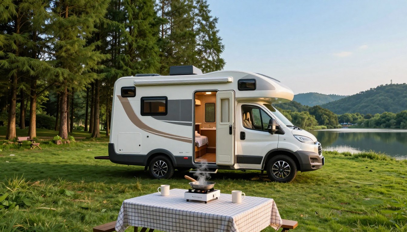 Mini kamper dla 2 osób