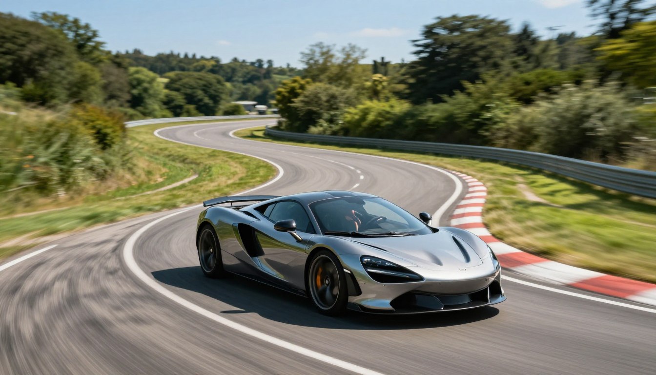 Optymalny tor jazdy po zakręcie