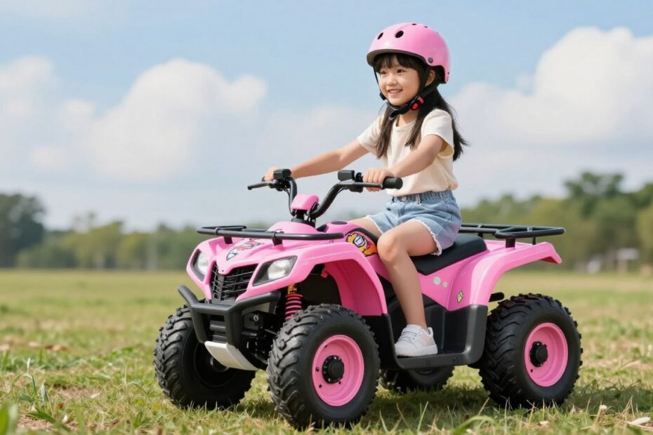 Quad na akumulator dla dziewczynki