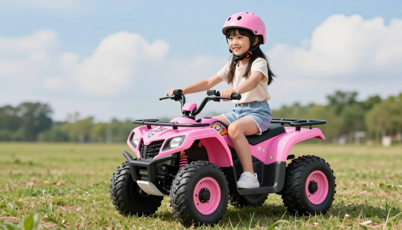 Quad na akumulator dla dziewczynki