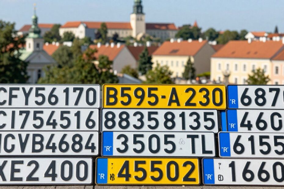 Rodzaje tablic rejestracyjnych w Polsce