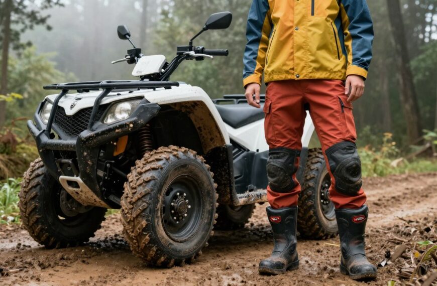 Ubranie na quada przeprawowego