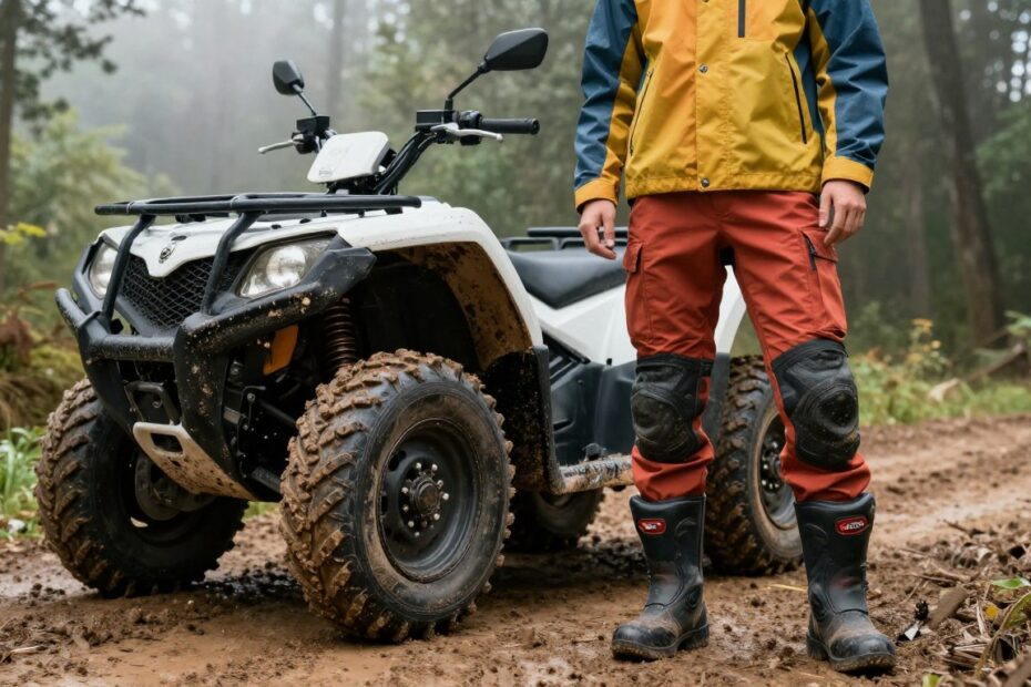 Ubranie na quada przeprawowego