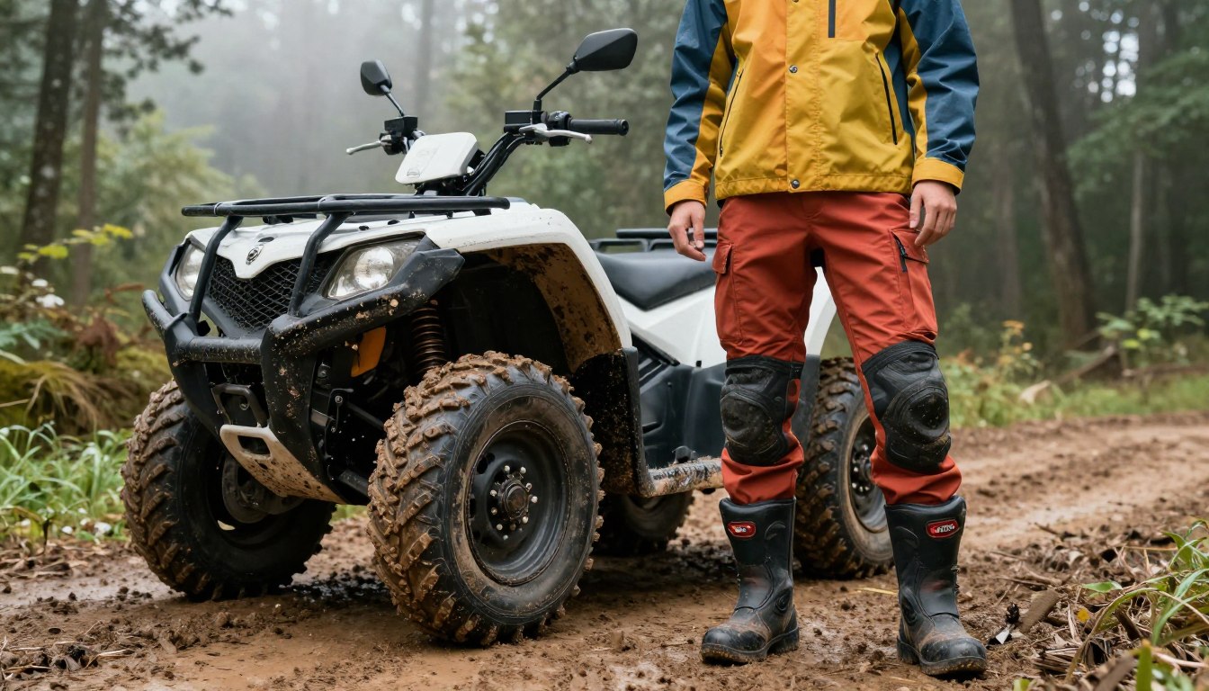 Ubranie na quada przeprawowego